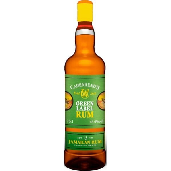 Cadenhead 13 Year Old Jamaican Rum Green Label