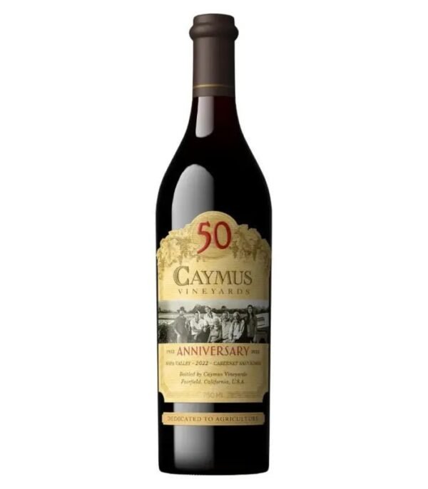 Caymus 50th Anniversary Napa Valley Cabernet Sauvignon 2022 6 Pack