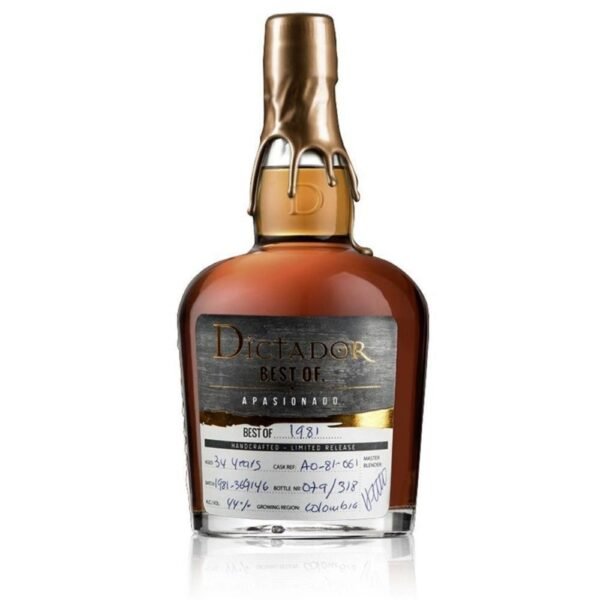 Dictador Best Of 1979 Whiskey Cask Finish Vintage Rum