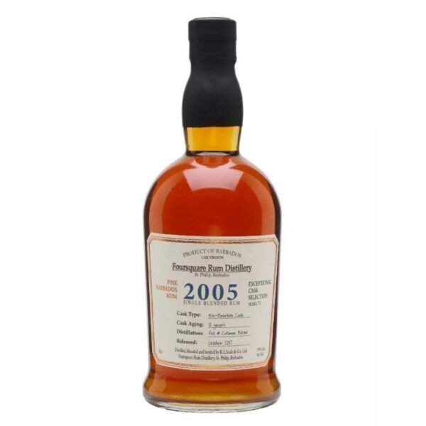 Foursquare 2005 Cask Strength Rum