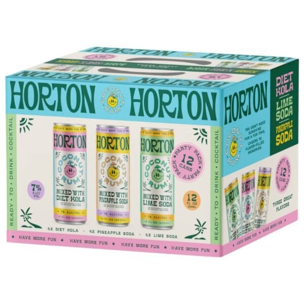 Horton Coconut Rum Party Pack 12pk By Krista Horton